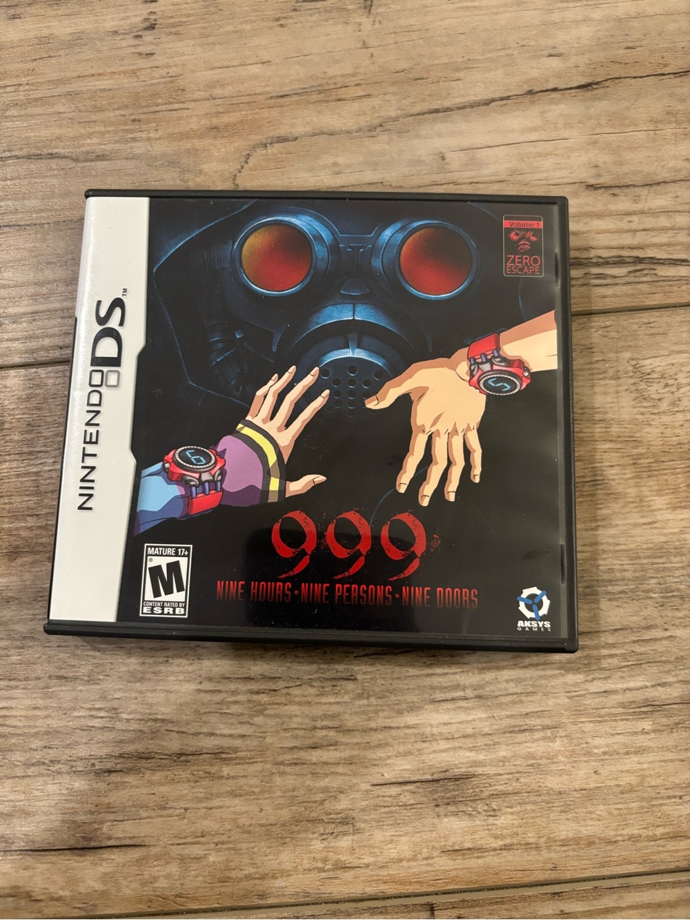 Nintendo 999: Nine Hours - Nine Persons - Nine Doors (Black)
